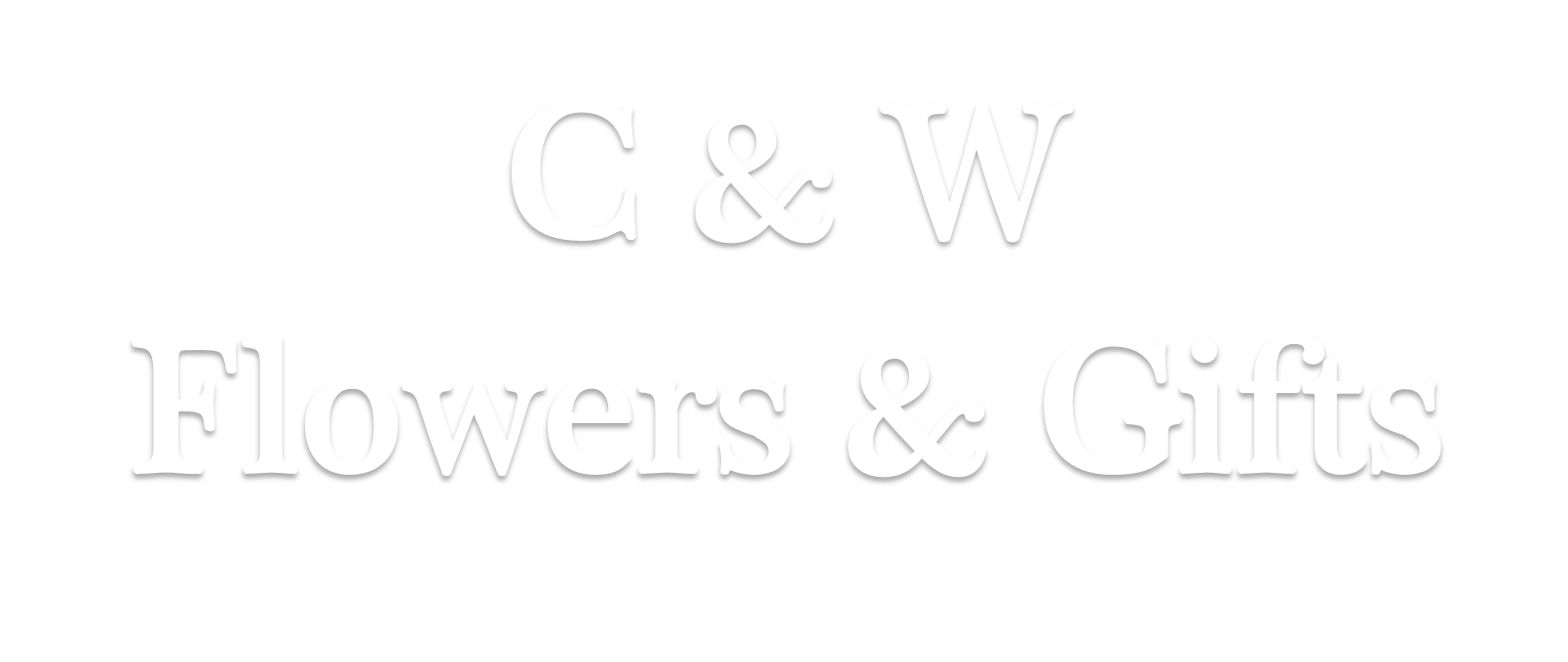 C & W's Flowers & Gifts - Logo